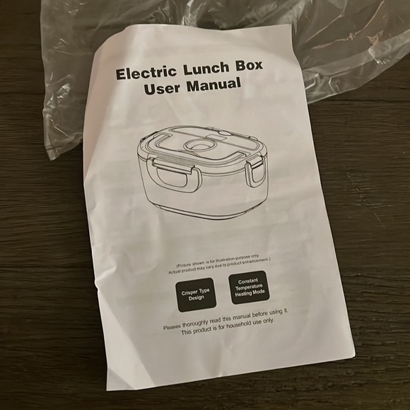 Electronic lunch box brand new never used insure of brand - Picture 2 of 2